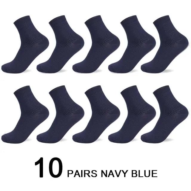 10 Pairs Bamboo Fiber Socks - SensorySoft
