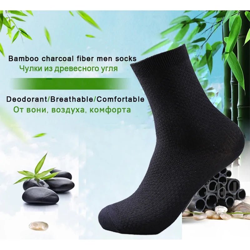 10 Pairs Bamboo Fiber Socks - SensorySoft
