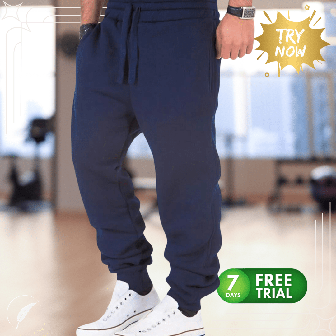 2025 Men's Fashion Loose Sport Gym Joggers: Slim Fit Sweatpants - SensorySoft
