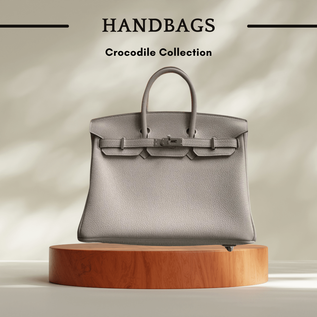 2025 New Genuine Leather Crocodile Pattern Handbag - SensorySoft