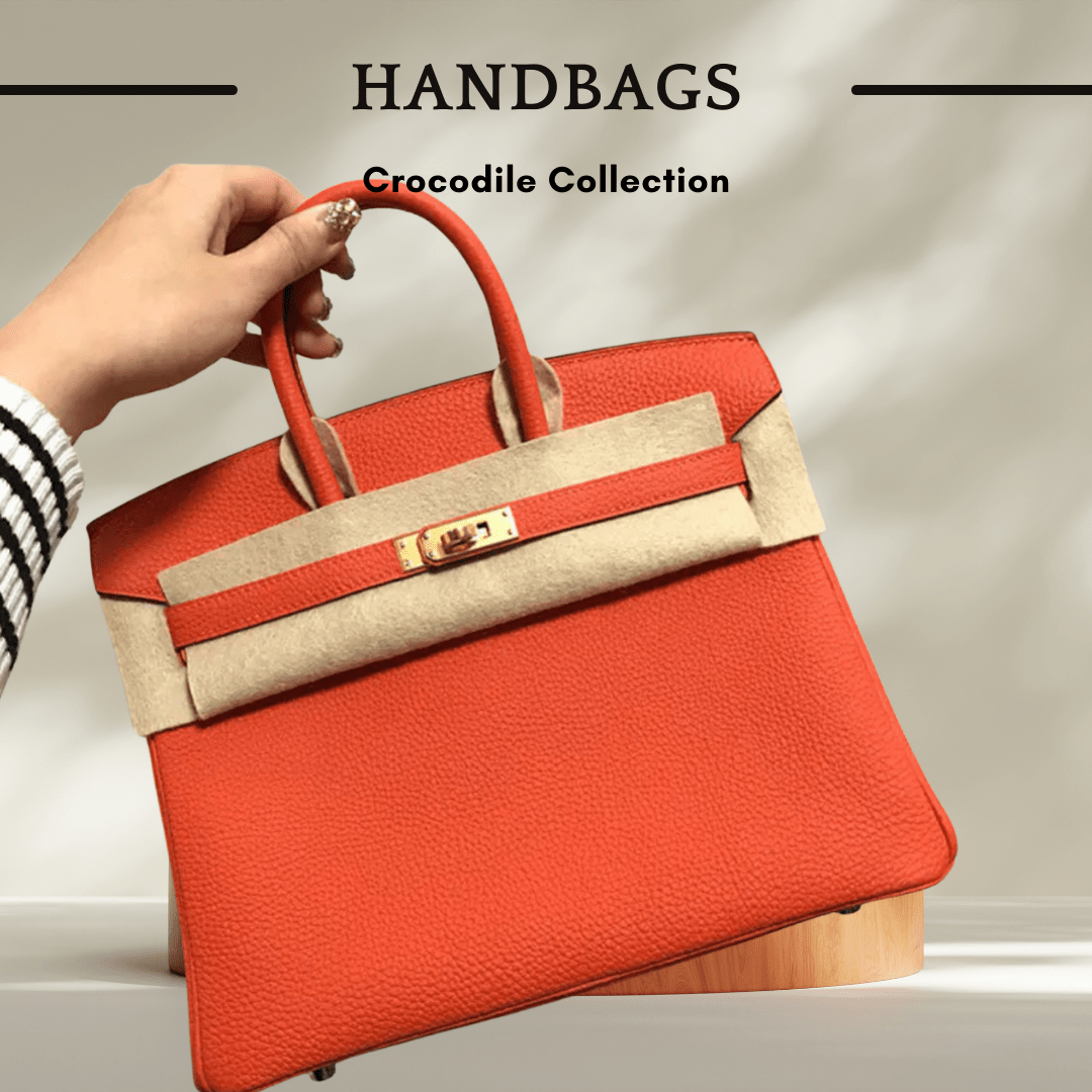 2025 New Genuine Leather Crocodile Pattern Handbag - SensorySoft