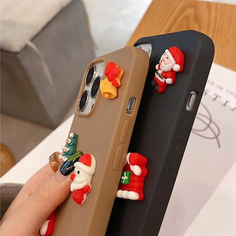 3D Christmas iphone Case - SensorySoftShop