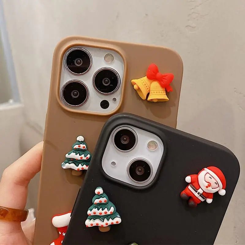 3D Christmas iphone Case - SensorySoftShop
