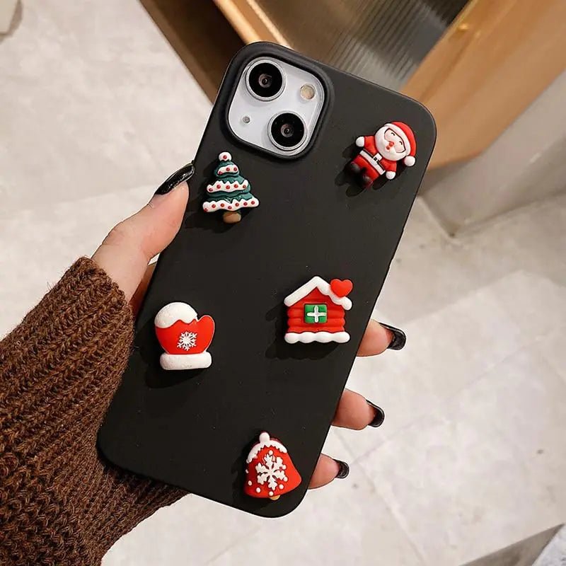 3D Christmas iphone Case - SensorySoftShop