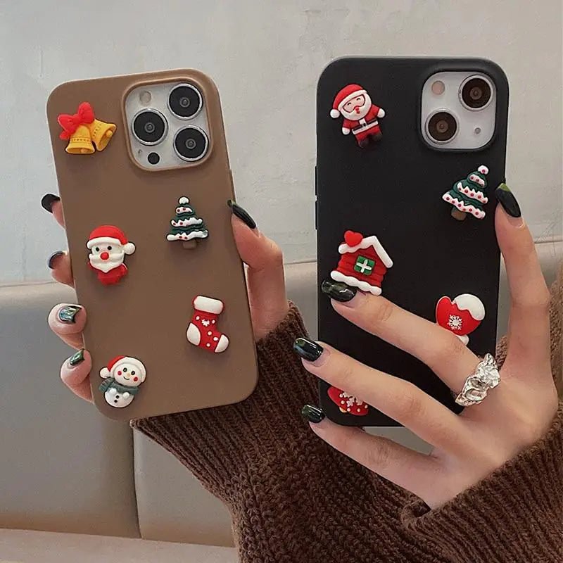 3D Christmas iphone Case - SensorySoftShop