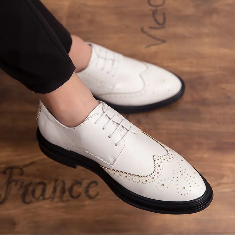 Men's Leather Bullock Shoes