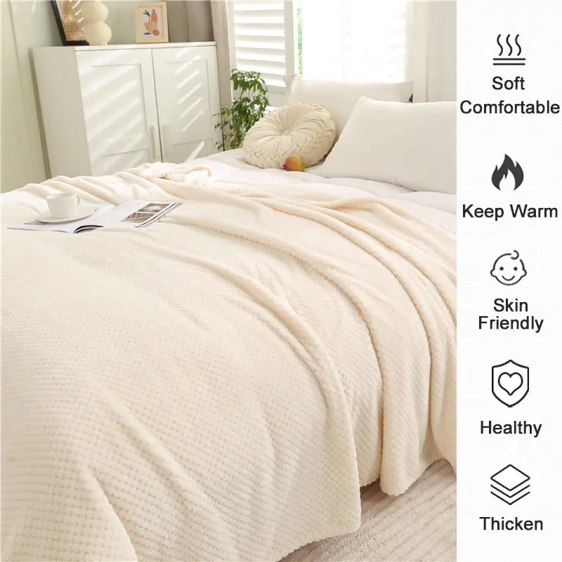 Plaid Winter Bed Blankets