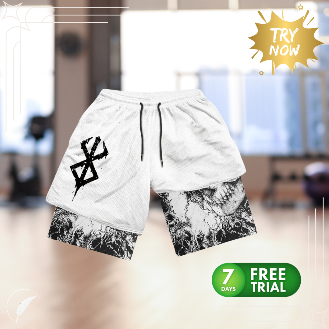 Anime Gym 2-in-1 Shorts