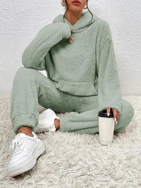 Two-Piece Teddy Winter Set