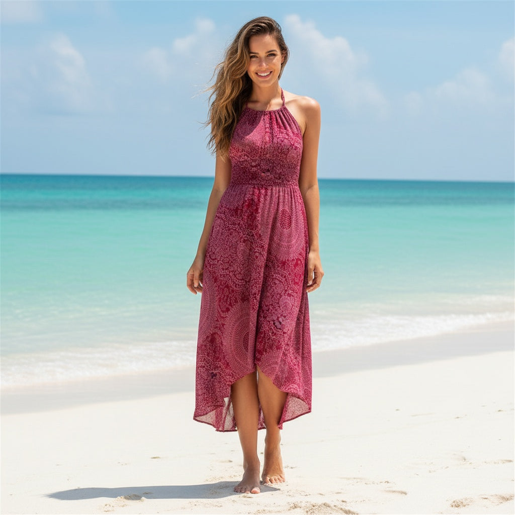 Boho Indian Printed Long Skirts (One Piece)