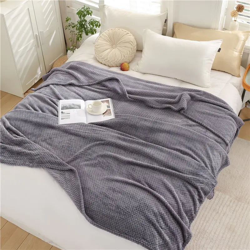 Plaid Winter Bed Blankets