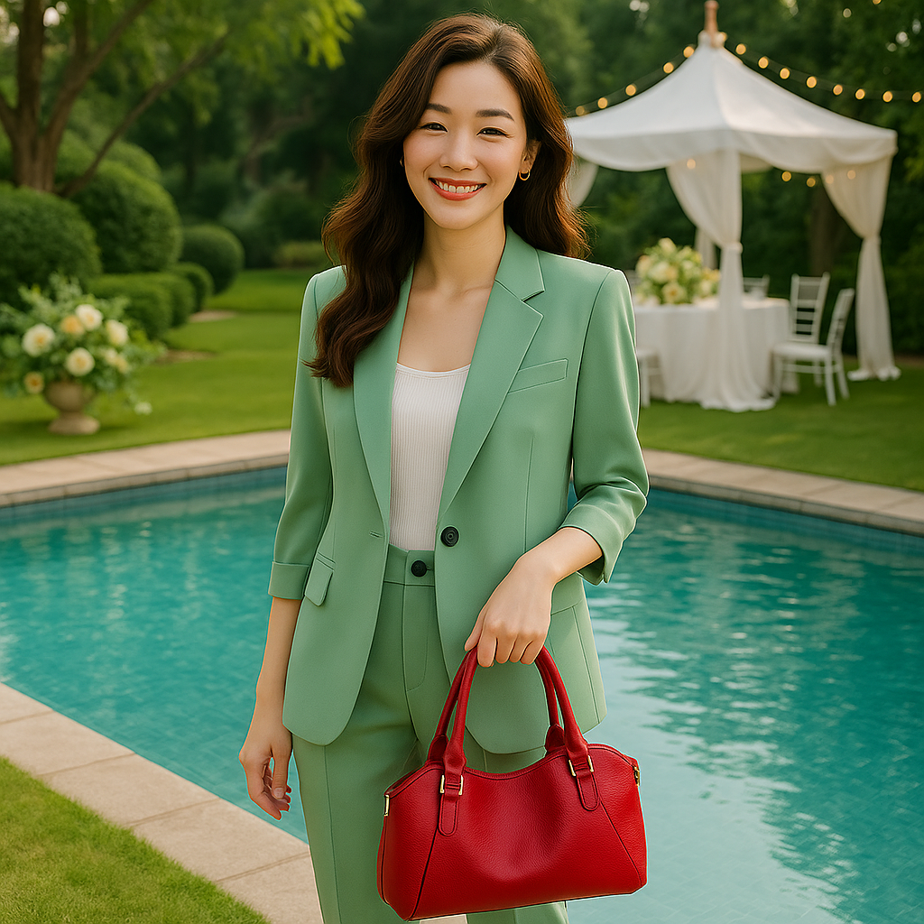 Women's Professional Business Suit for Spring & Summer