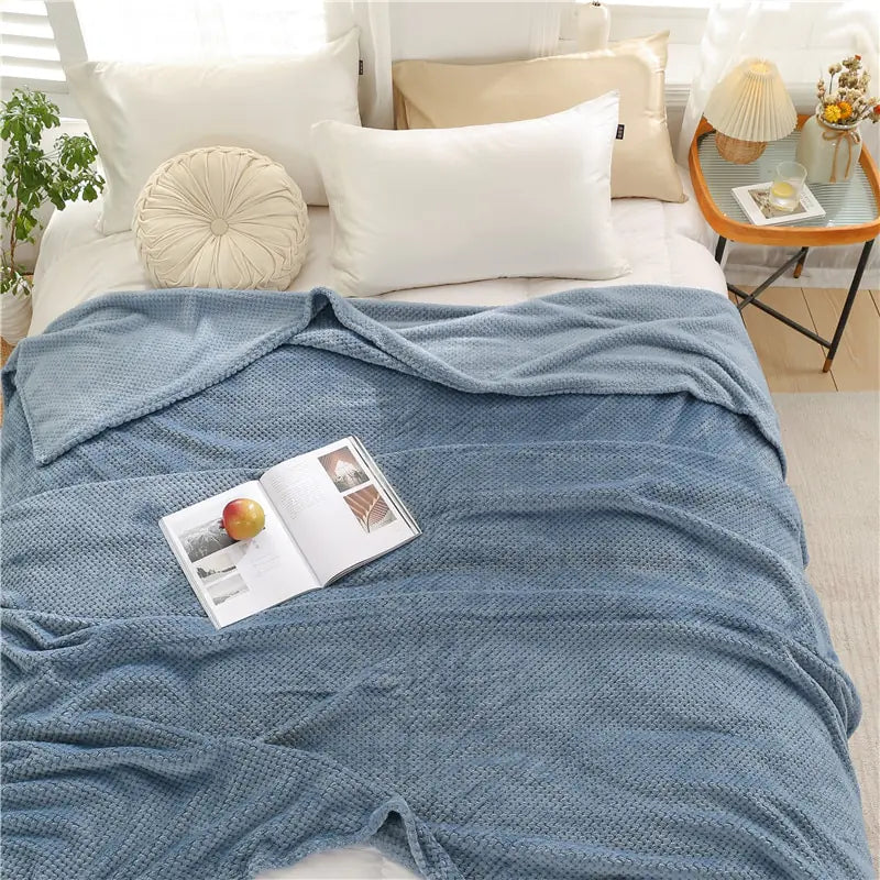 Plaid Winter Bed Blankets