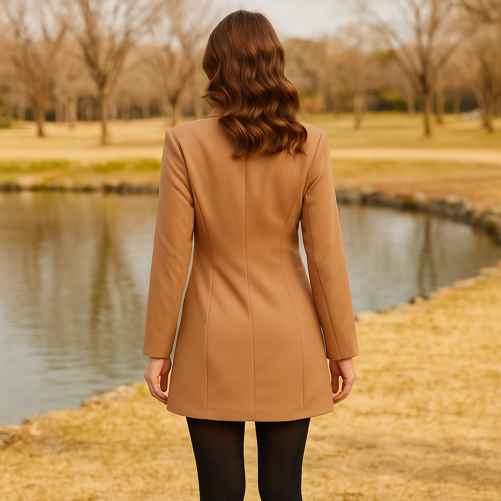Long Sleeve Lapel Suit for Professional Attire