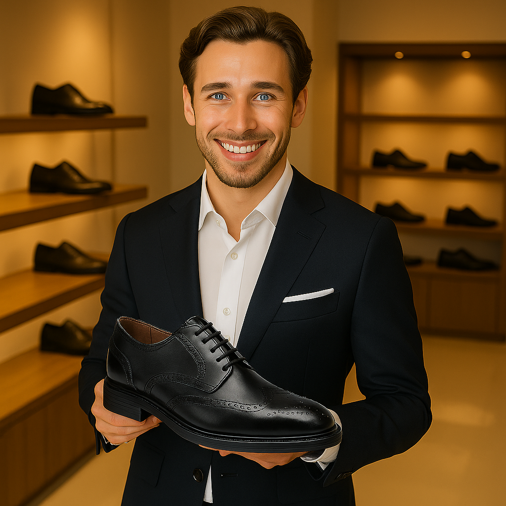 Men's Leather Bullock Shoes