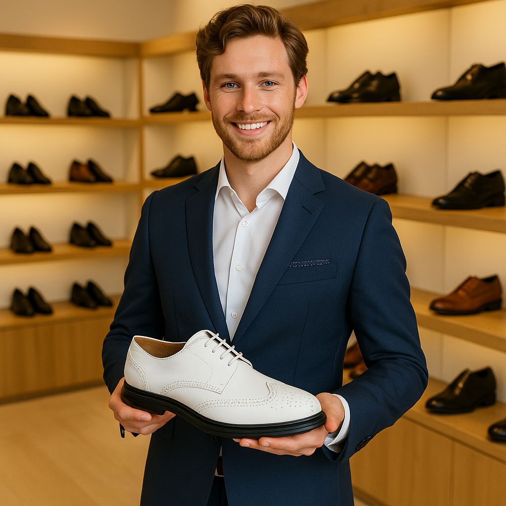 Men's Leather Bullock Shoes