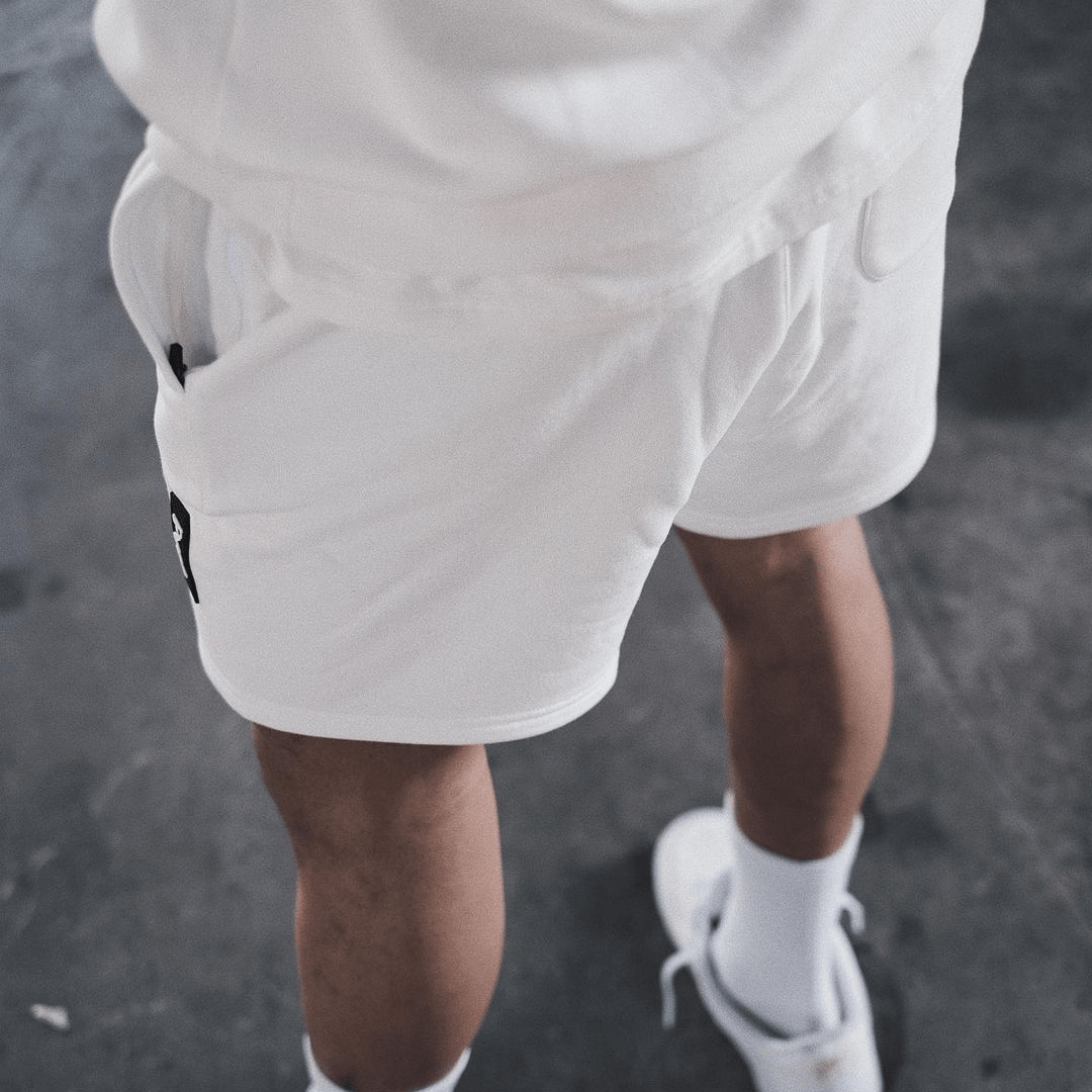Men's Solid Color Loose Fitness Training Shorts