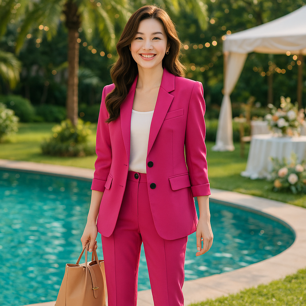 Women's Professional Business Suit for Spring & Summer