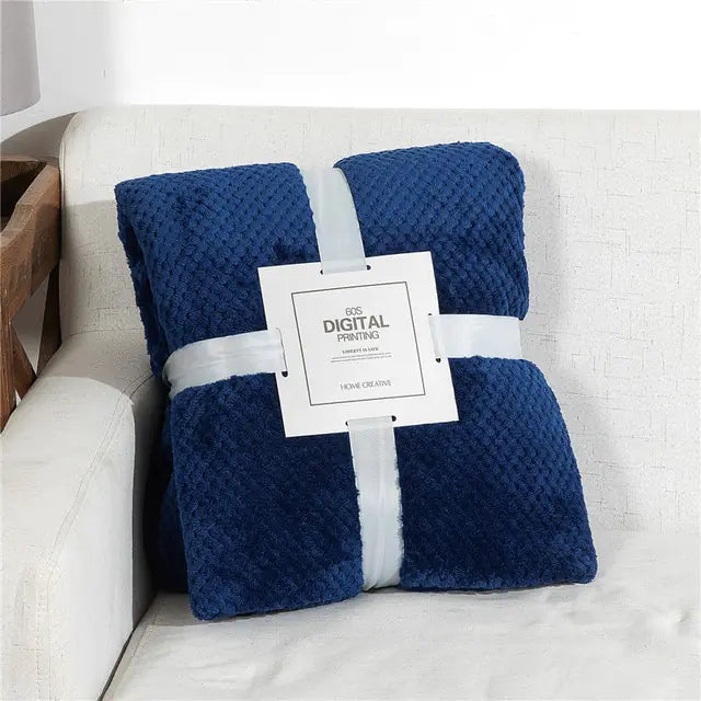 Plaid Winter Bed Blankets
