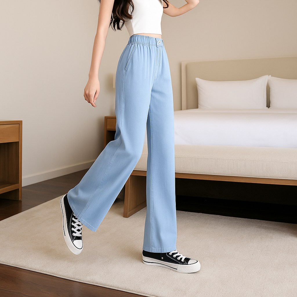 Stefan Jeans - Summer Slim Fit Loose Denim Pants