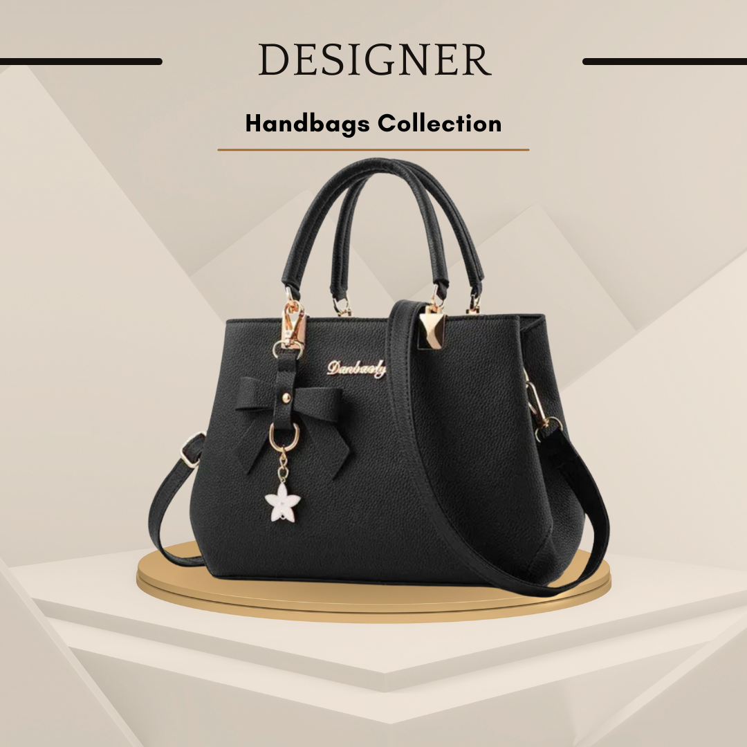 Stylish Messenger Bags With Elegant Flower Pendant