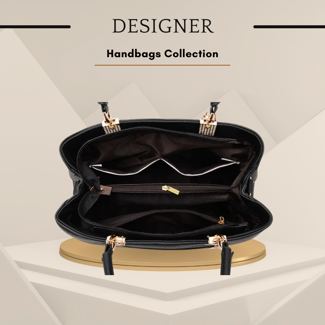 Stylish Messenger Bags With Elegant Flower Pendant