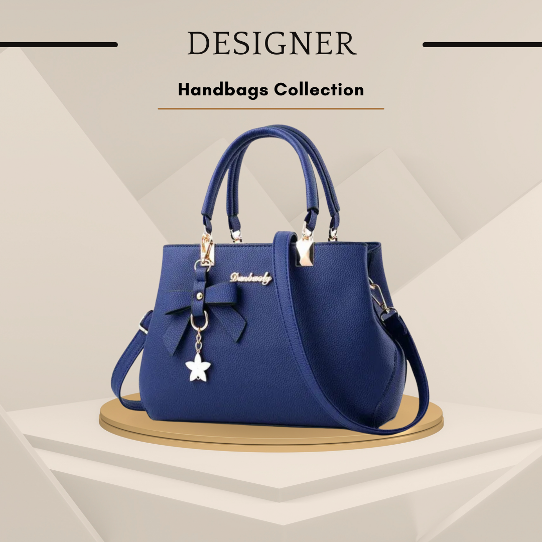 Stylish Messenger Bags With Elegant Flower Pendant