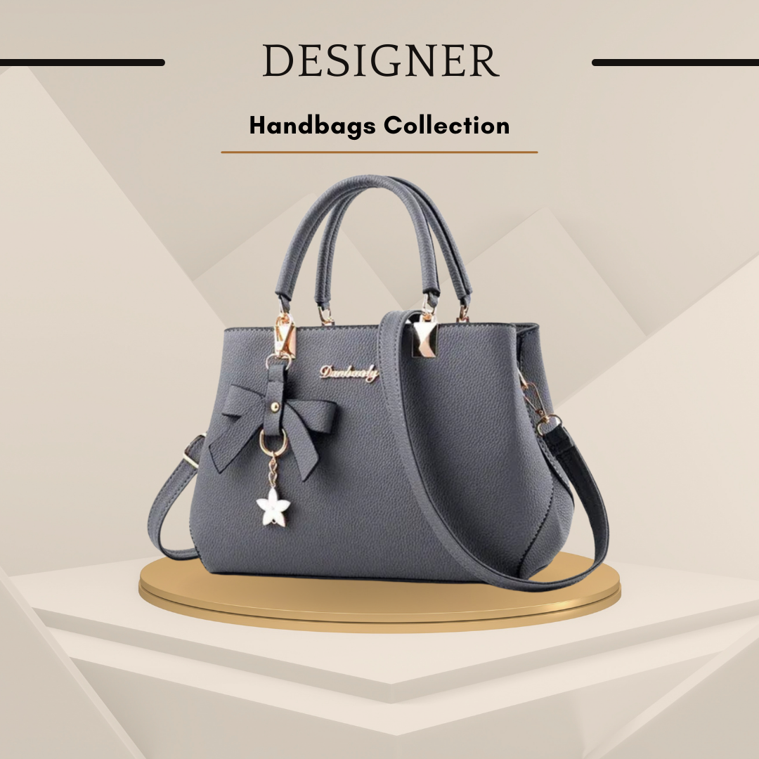 Stylish Messenger Bags With Elegant Flower Pendant