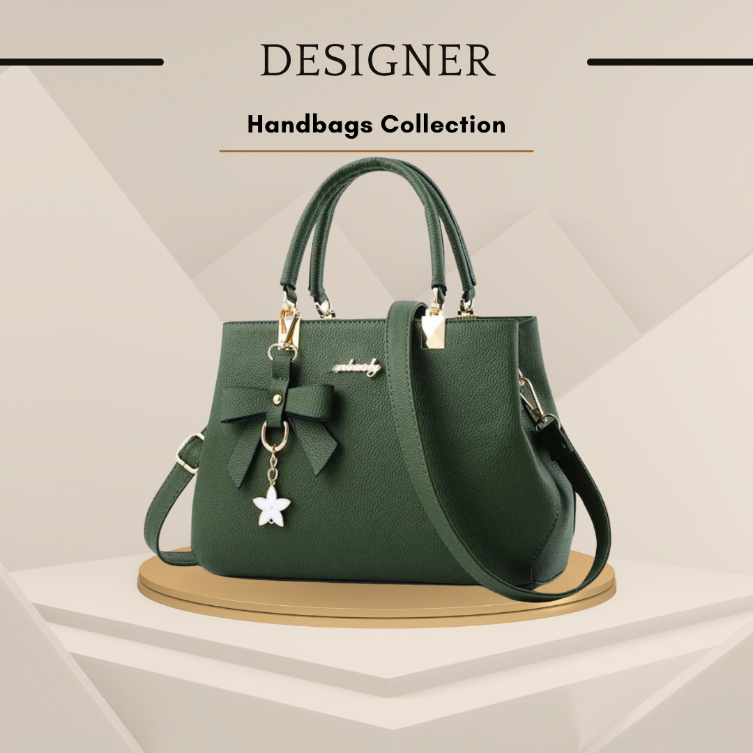 Stylish Messenger Bags With Elegant Flower Pendant
