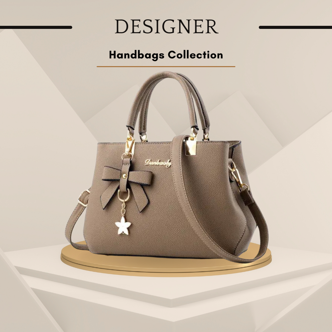 Stylish Messenger Bags With Elegant Flower Pendant