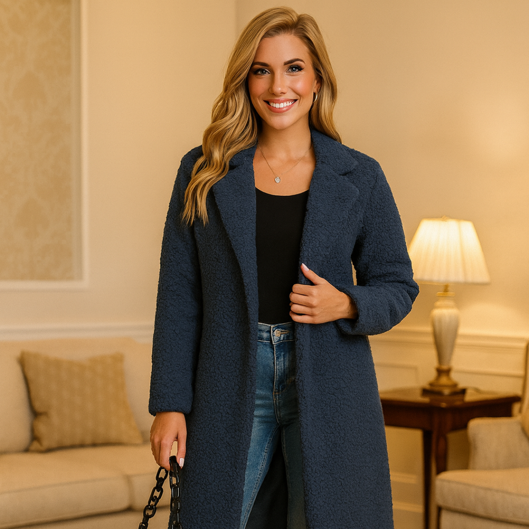 Women's Solid Color Lapel Jacket Fashion Trend