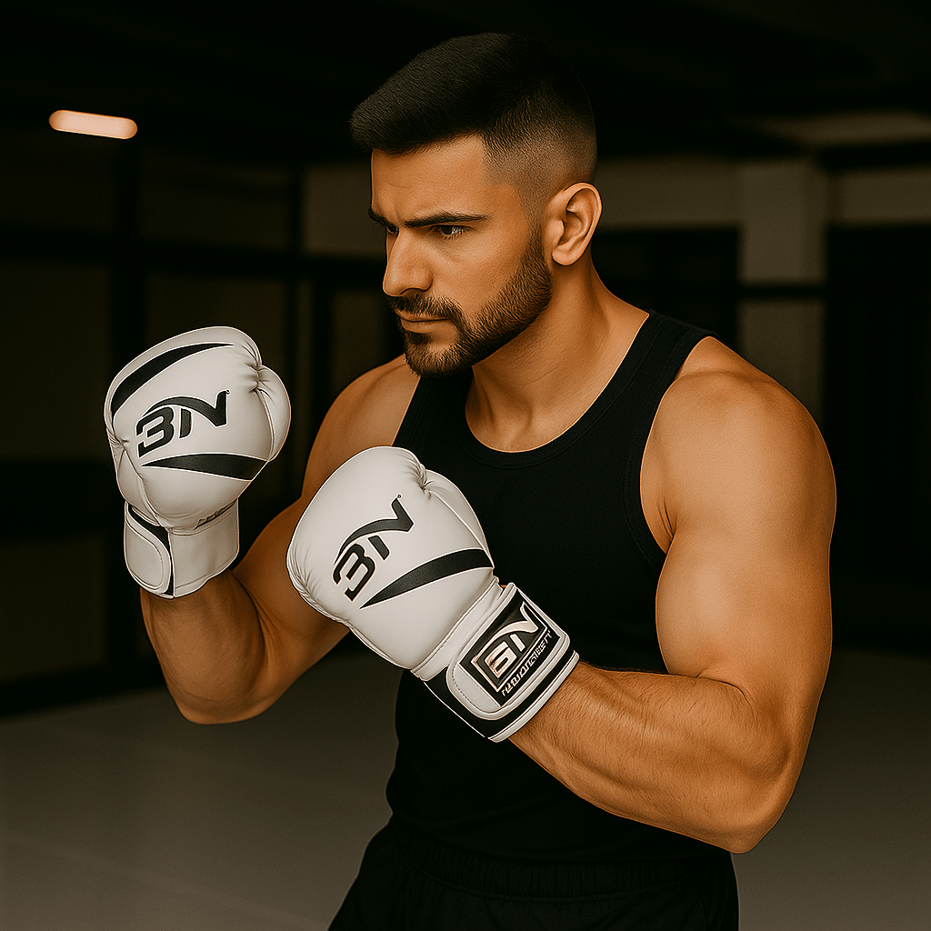 Adult 3N Boxing Gloves for Bag and Training Work - (One Pair) - SensorySoft