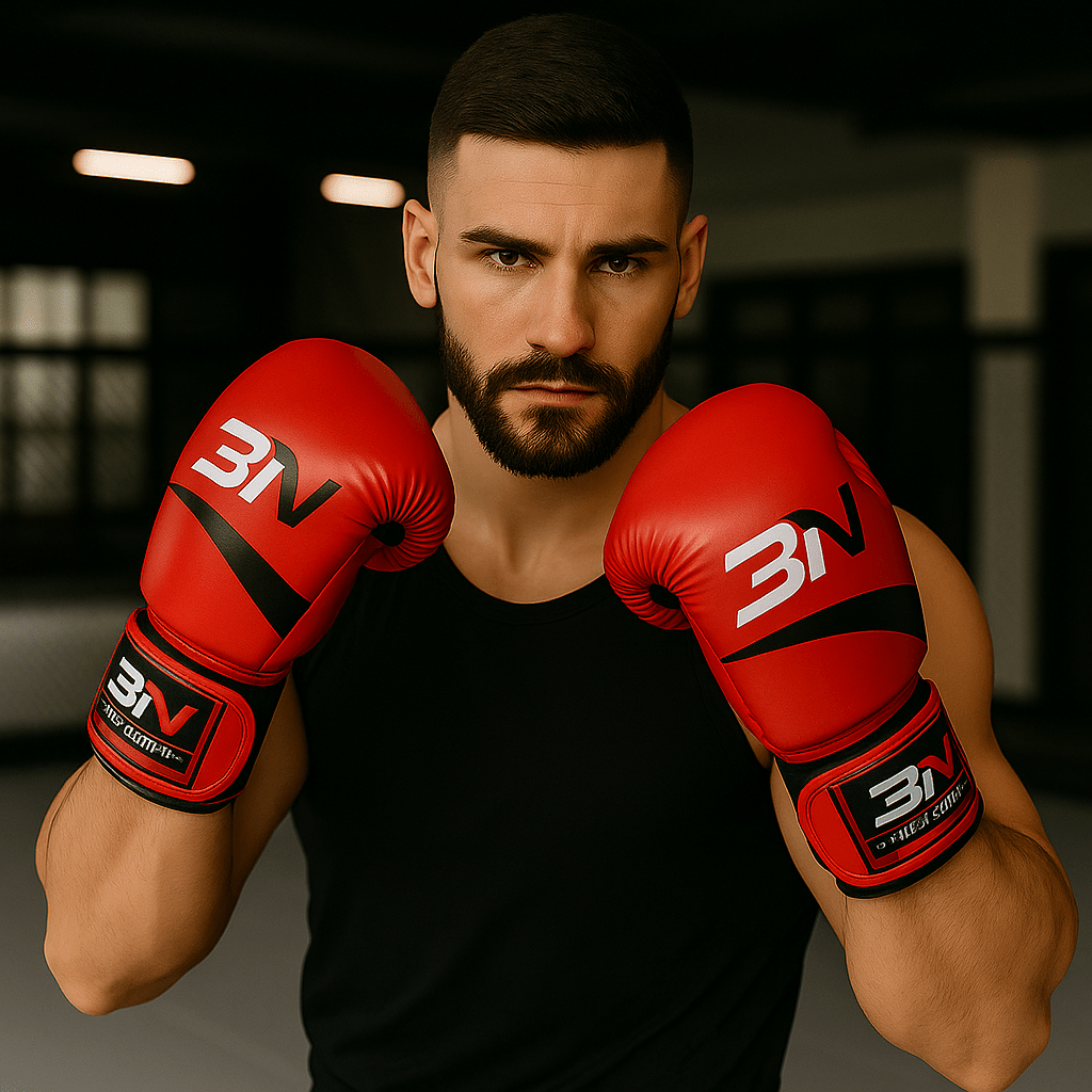 Adult 3N Boxing Gloves for Bag and Training Work - (One Pair) - SensorySoft