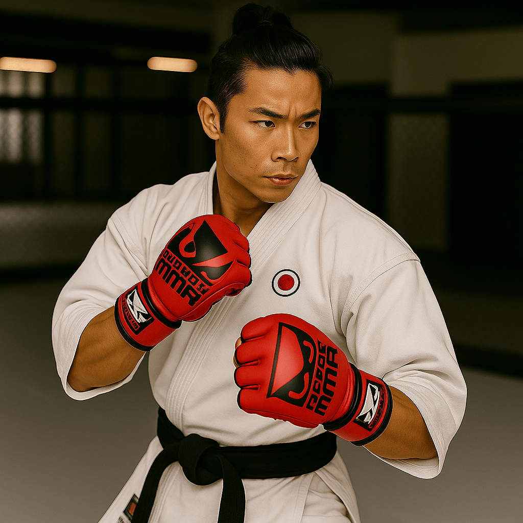 Adult BADBOY MMA - Half - Finger Boxing Gloves - SensorySoft