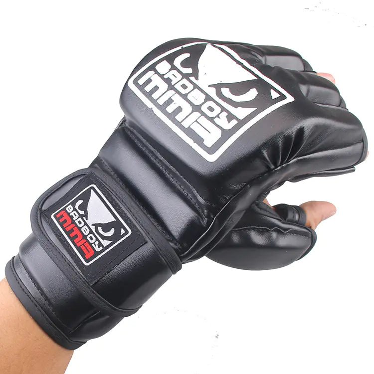 Adult BADBOY MMA - Half - Finger Boxing Gloves - SensorySoft