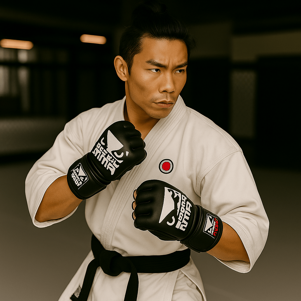 Adult BADBOY MMA - Half - Finger Boxing Gloves - SensorySoft