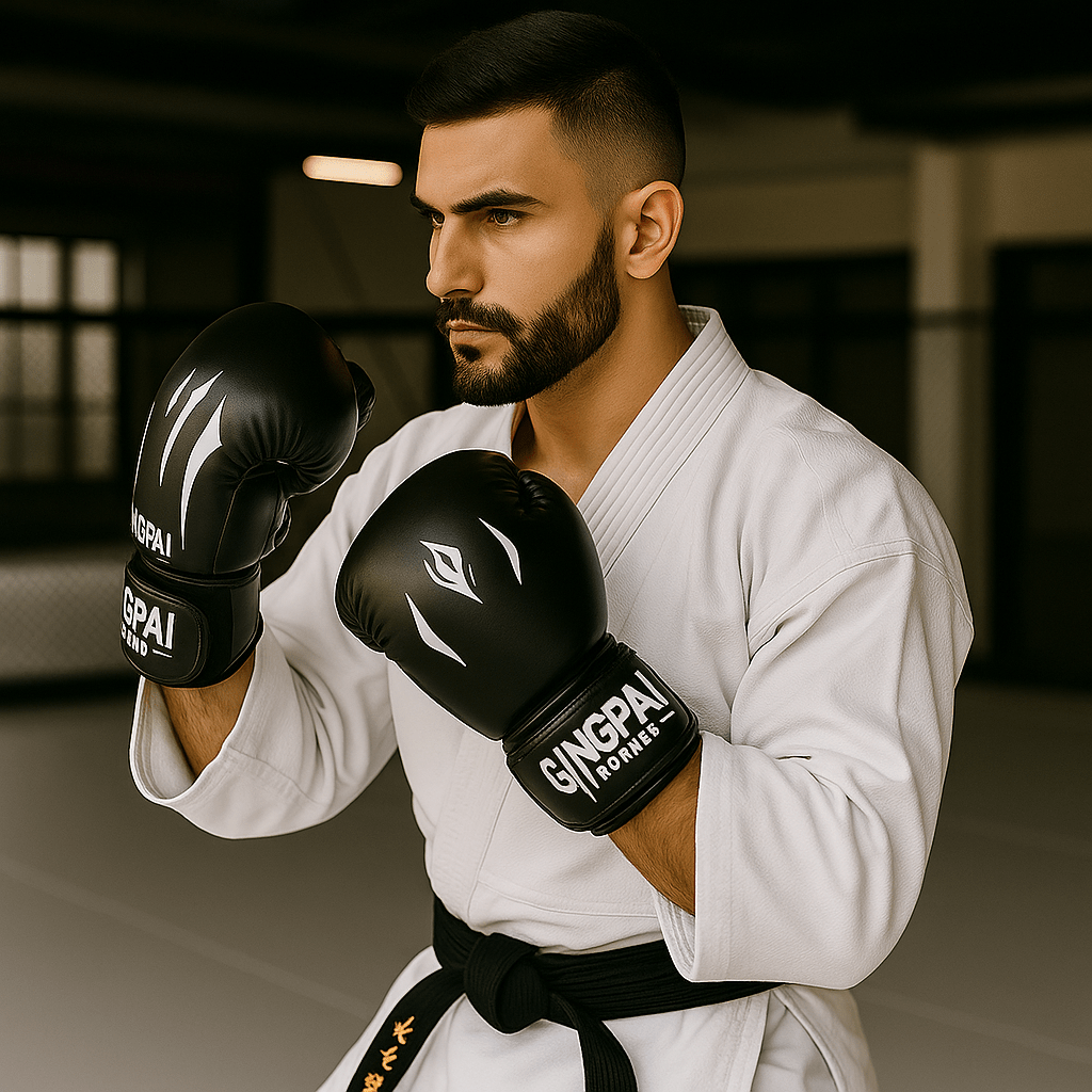 Adult Gingpai Boxing Gloves and Sparring Gloves - SensorySoft