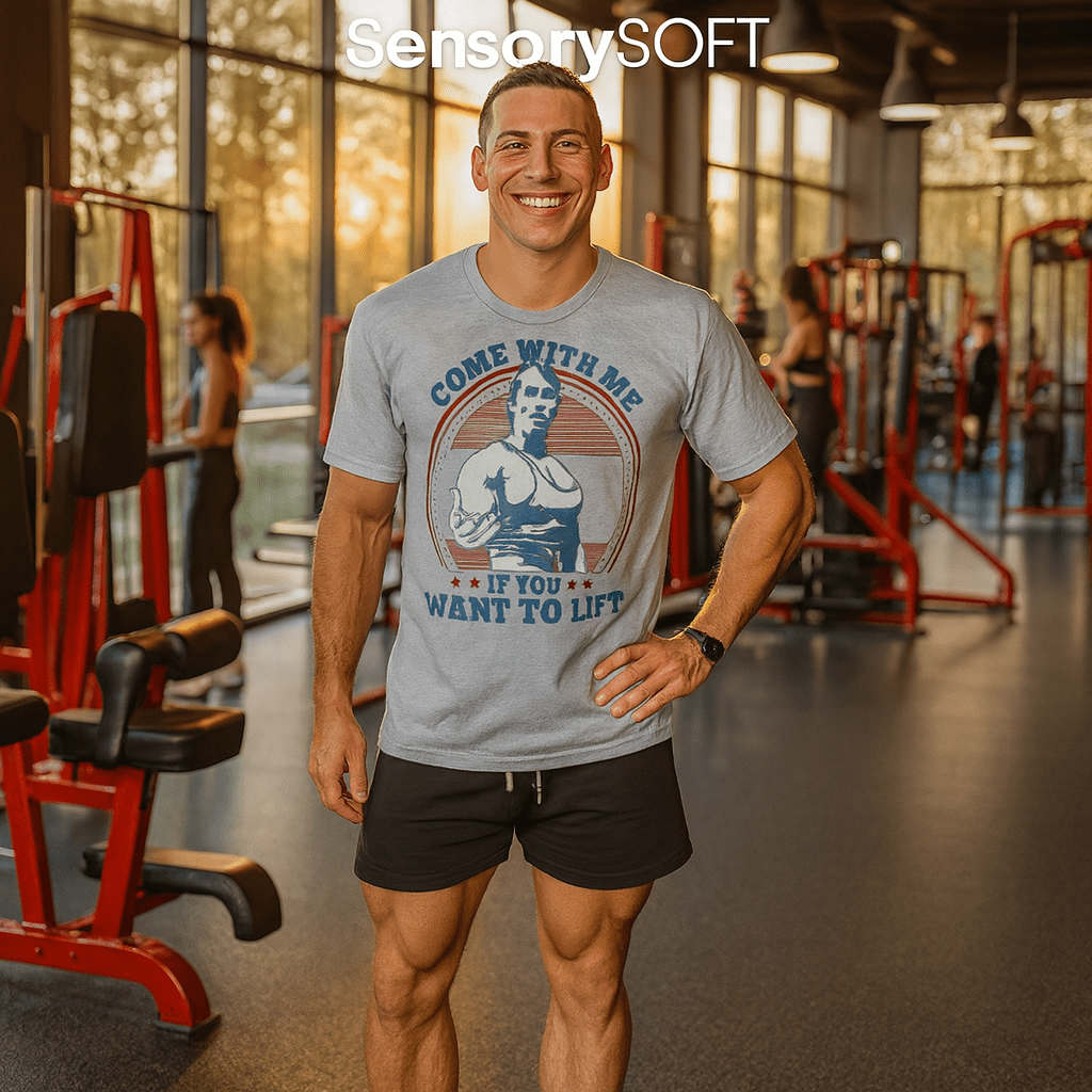Arnold Schwarzenegger Men's Casual Fitness T-Shirt - SensorySoftShop