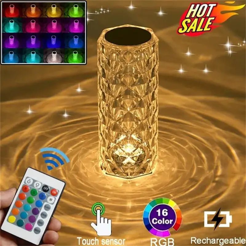 Atmosphere Crystal Night Light - SensorySoftShop