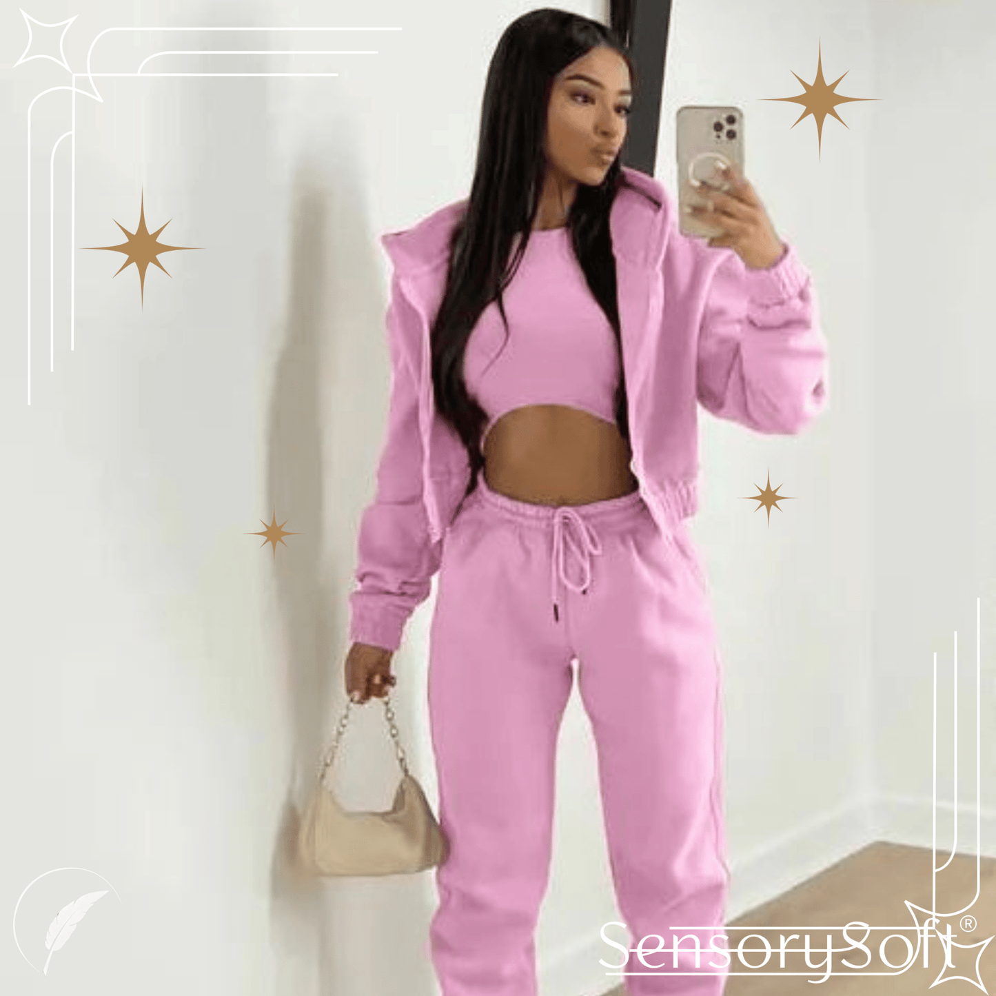 Autumn 3 Piece Leisurewear Set - SensorySoftShop