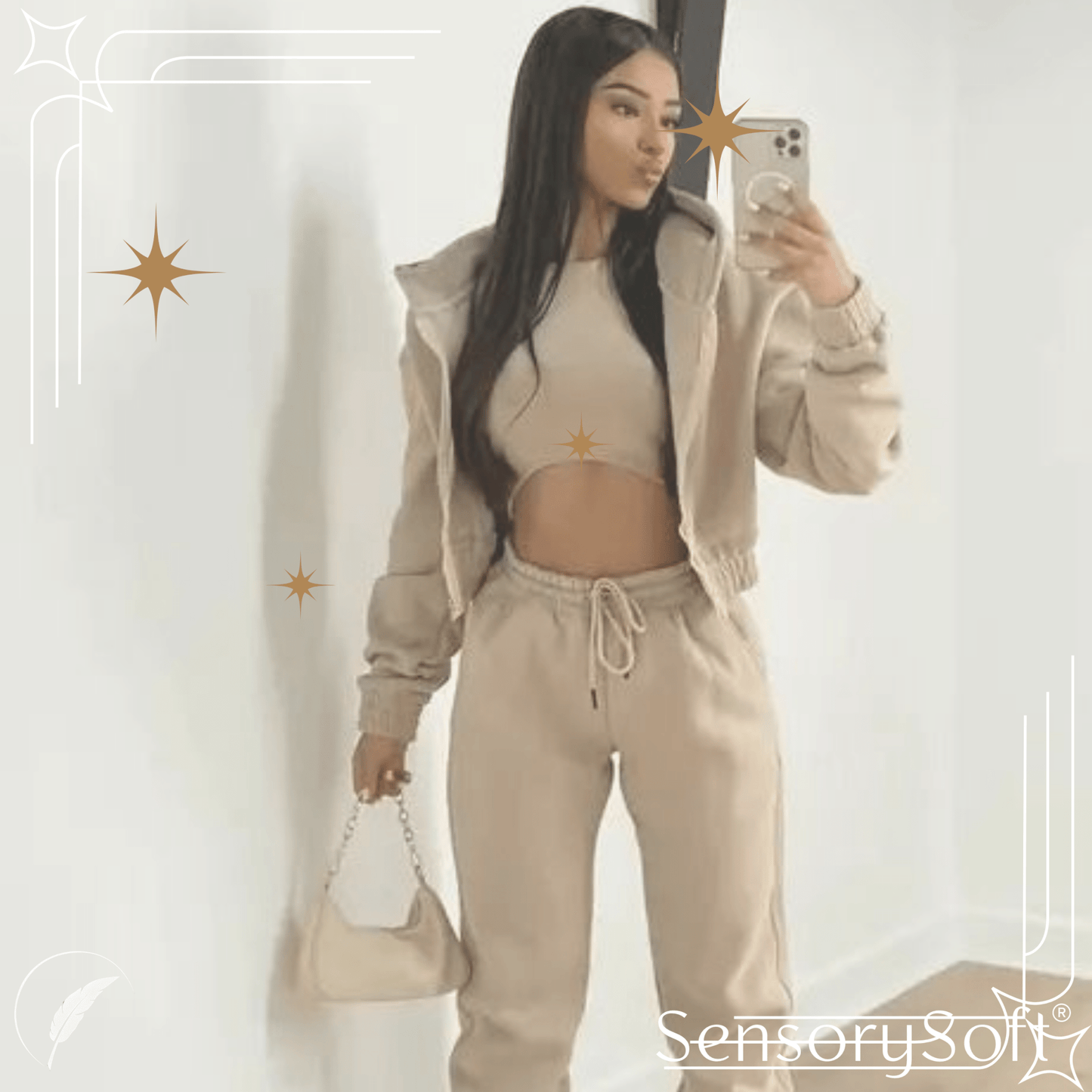 Autumn 3 Piece Leisurewear Set - SensorySoftShop