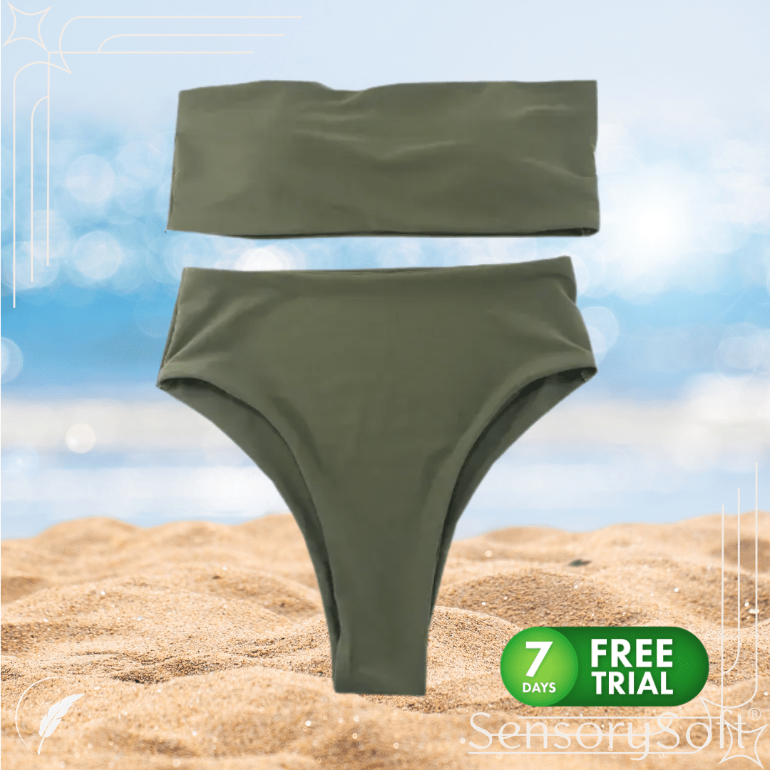 Bikini Boob Tube Swimwear Set - SensorySoft