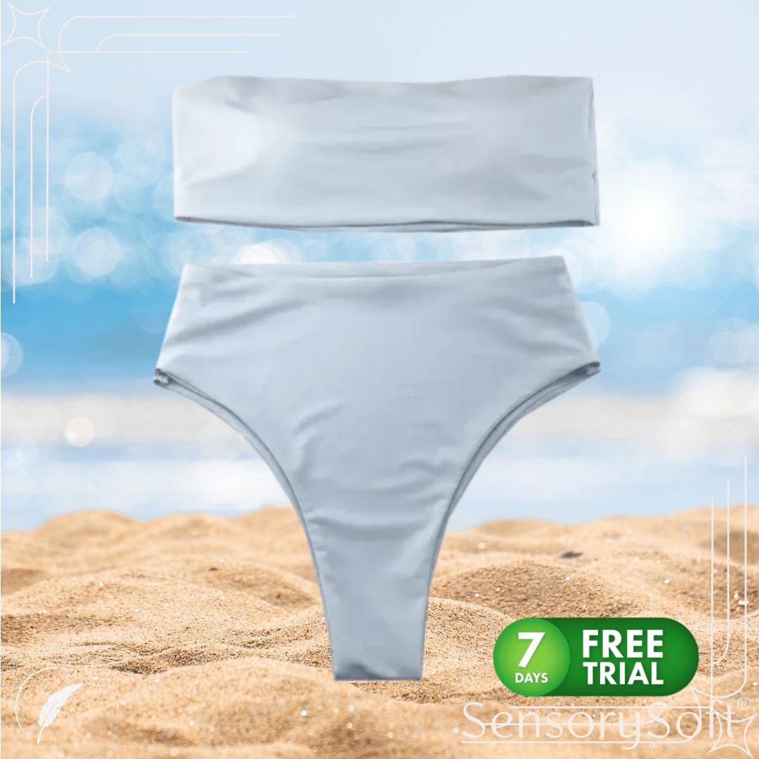 Bikini Boob Tube Swimwear Set - SensorySoft