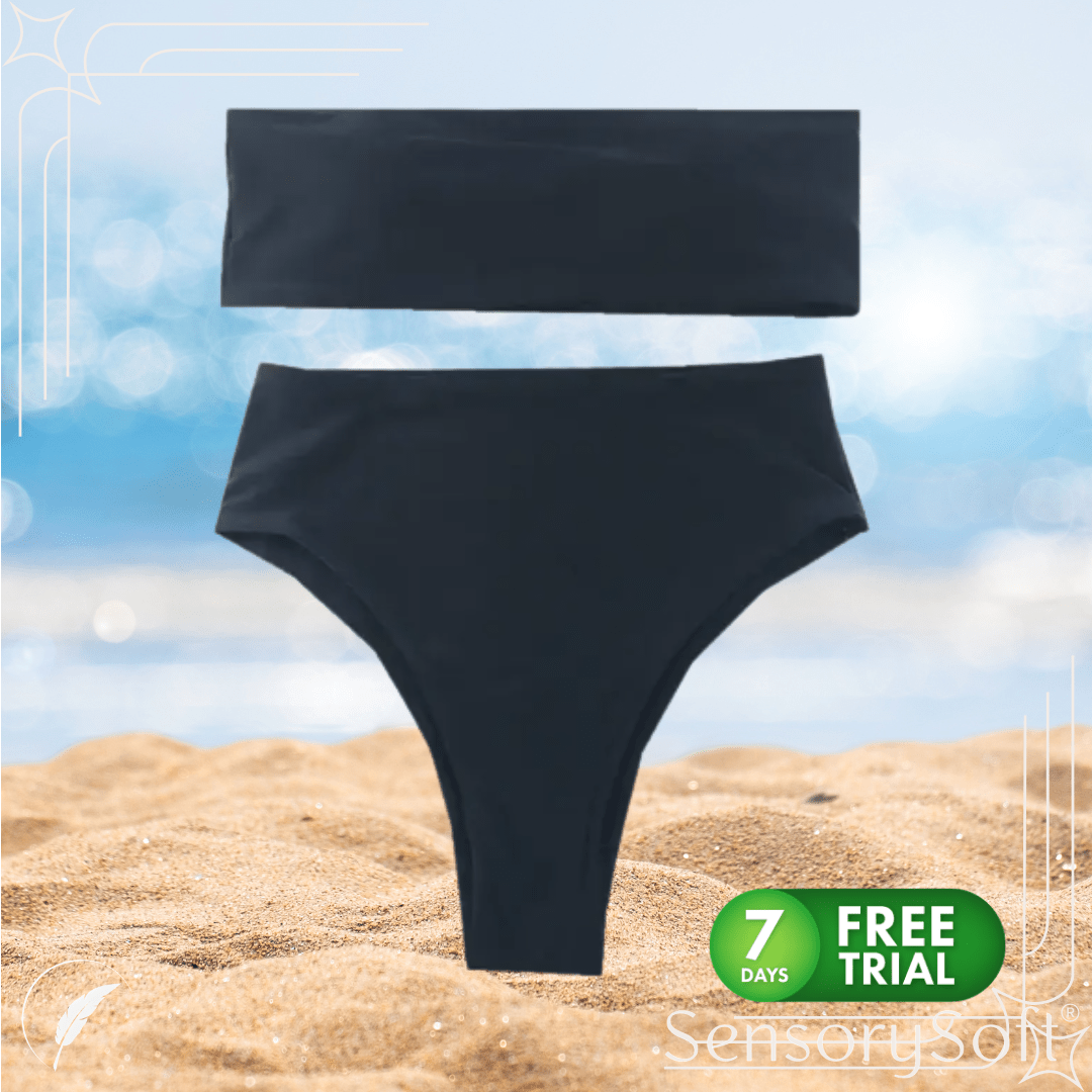 Bikini Boob Tube Swimwear Set - SensorySoft