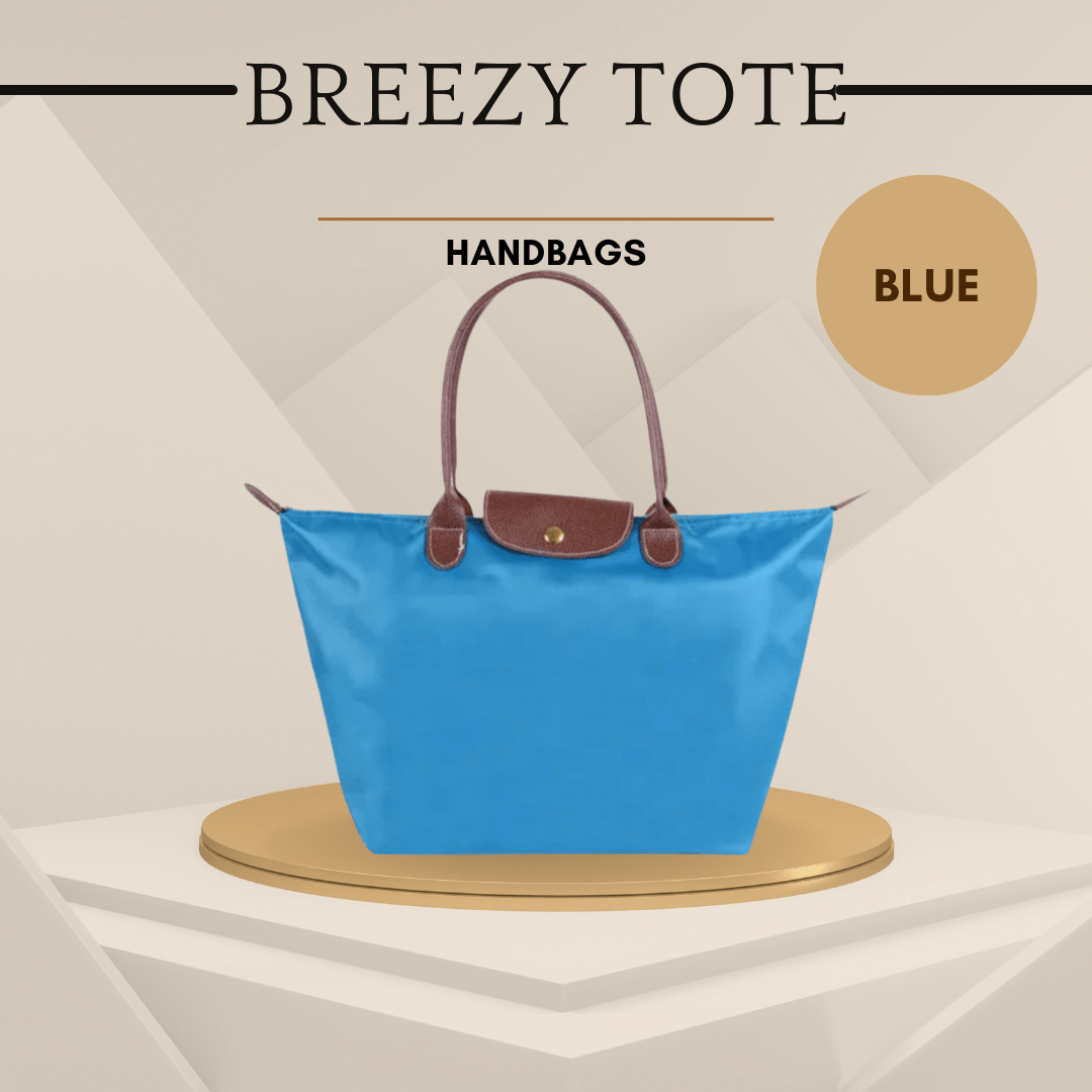 BreezyFold Tote – Foldable Fashion Meets Everyday Function - SensorySoft