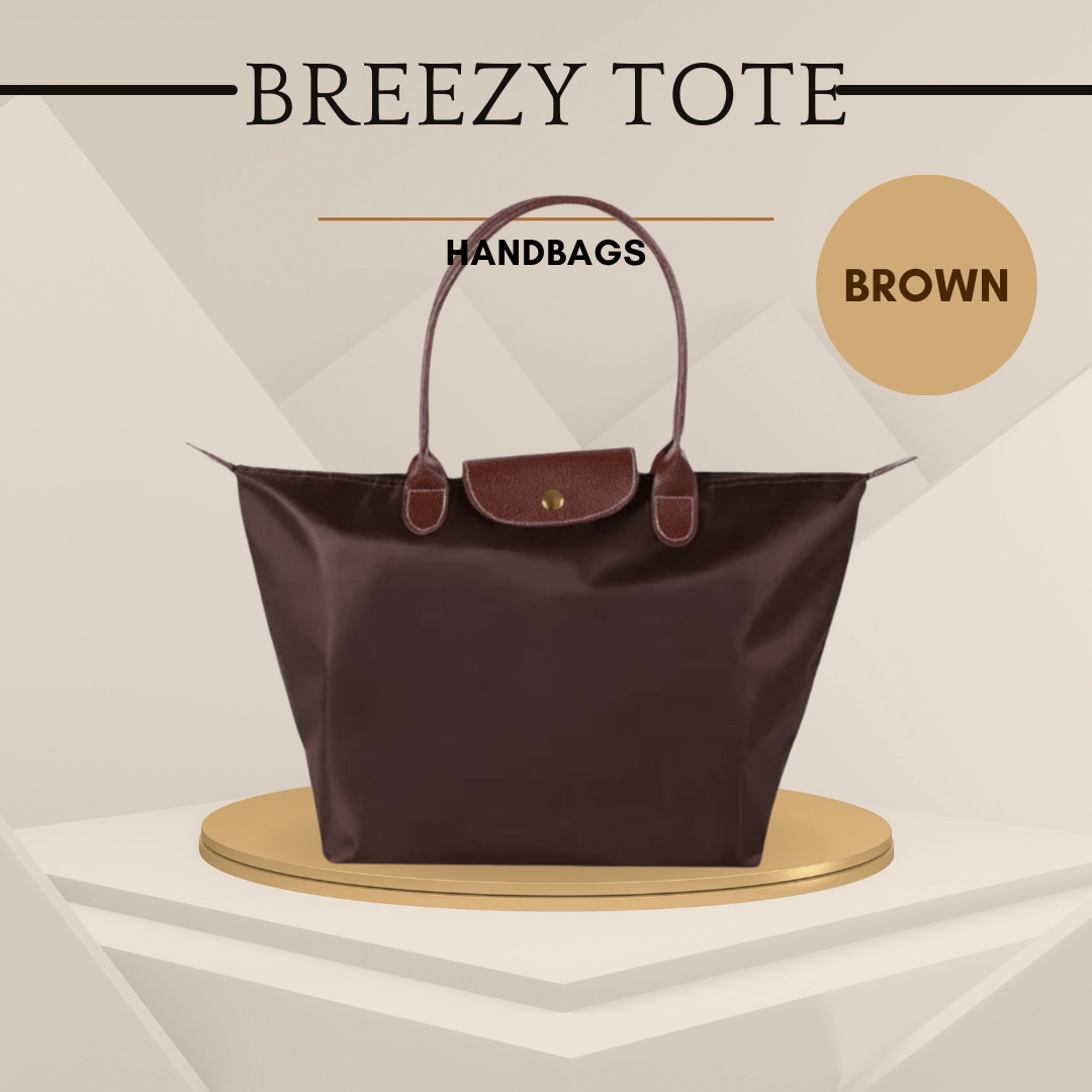 BreezyFold Tote – Foldable Fashion Meets Everyday Function - SensorySoft