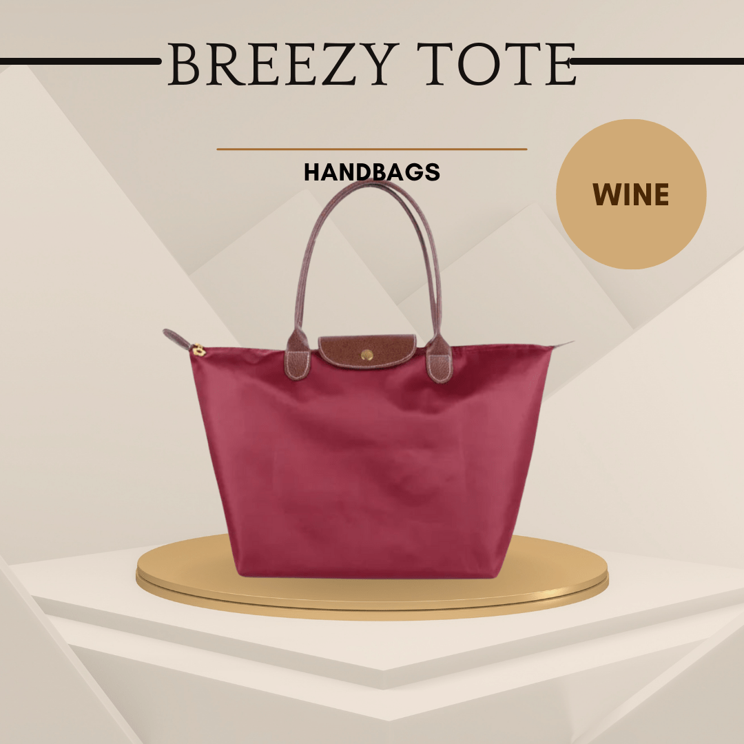 BreezyFold Tote – Foldable Fashion Meets Everyday Function - SensorySoft