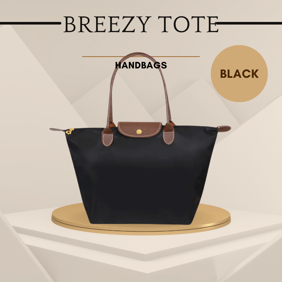 BreezyFold Tote – Foldable Fashion Meets Everyday Function - SensorySoft