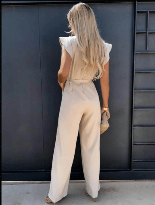 Butterfly Sleeve Wide Leg Jumpsuit - SensorySoft
