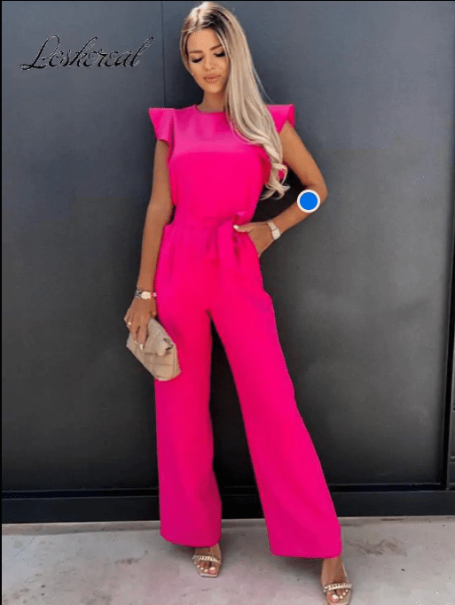 Butterfly Sleeve Wide Leg Jumpsuit - SensorySoft